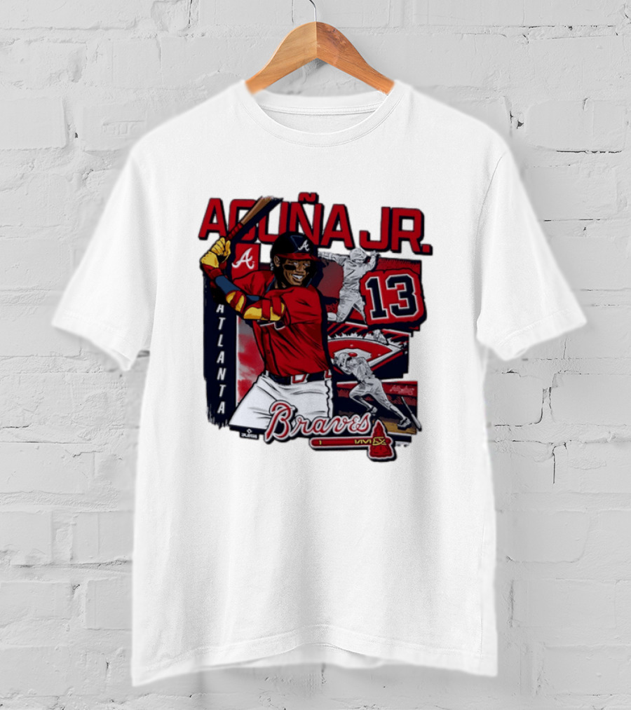 Ronald Acuna Jr. 13 Atlanta Braves 2026 Baseball MLB T-Shirt