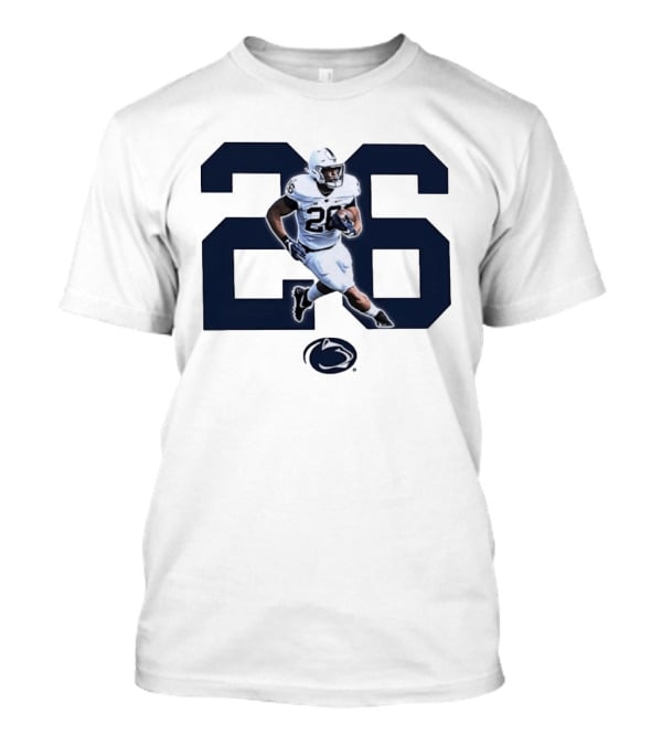Penn State Nittany Lions Saquon Barkley Number 26 Football Player T-Shirt