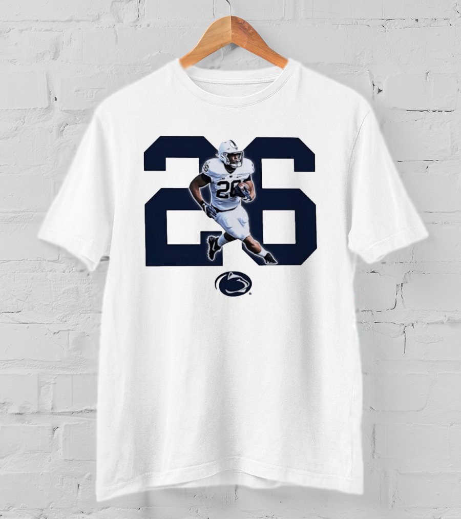 Penn State Nittany Lions Saquon Barkley Number 26 Football Player T-Shirt
