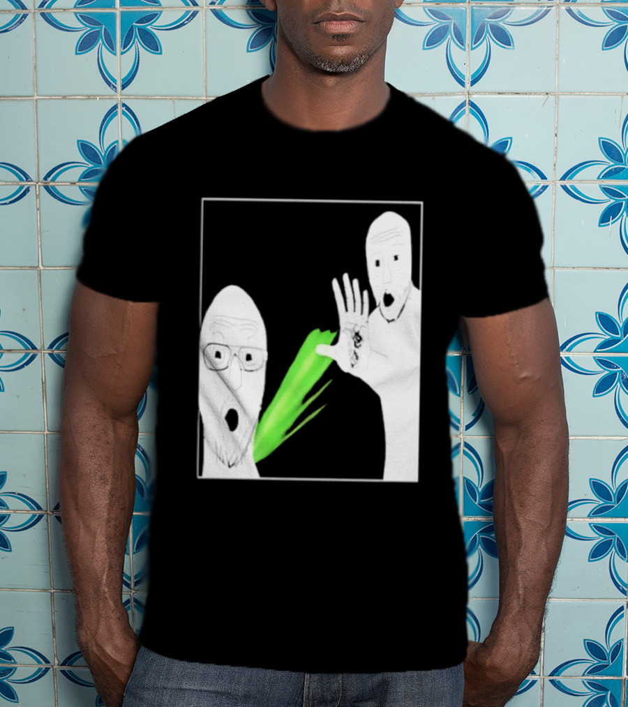 Soyjak Pointing Meme Wholesome Internet Reaction T-Shirt
