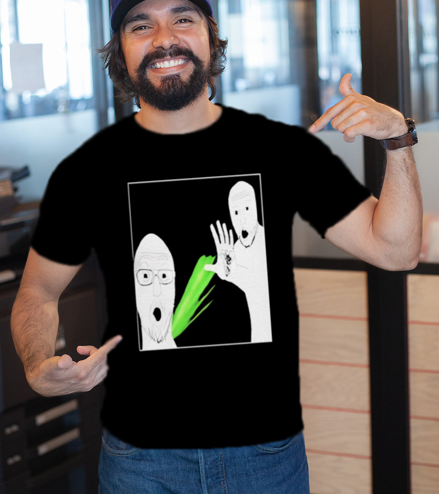 Soyjak Pointing Meme Wholesome Internet Reaction T-Shirt