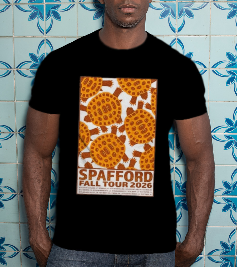 Spafford Fall Tour 2026 Turtles And Tour Dates T-Shirt