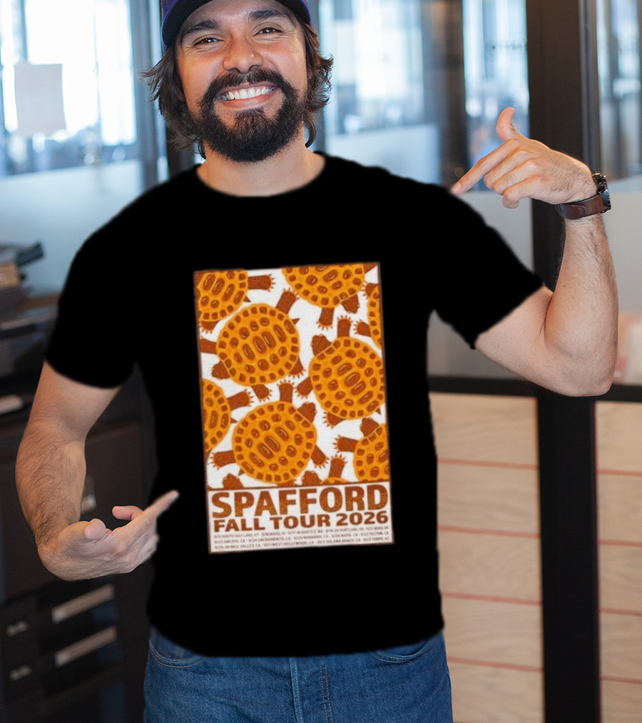 Spafford Fall Tour 2026 Turtles And Tour Dates T-Shirt