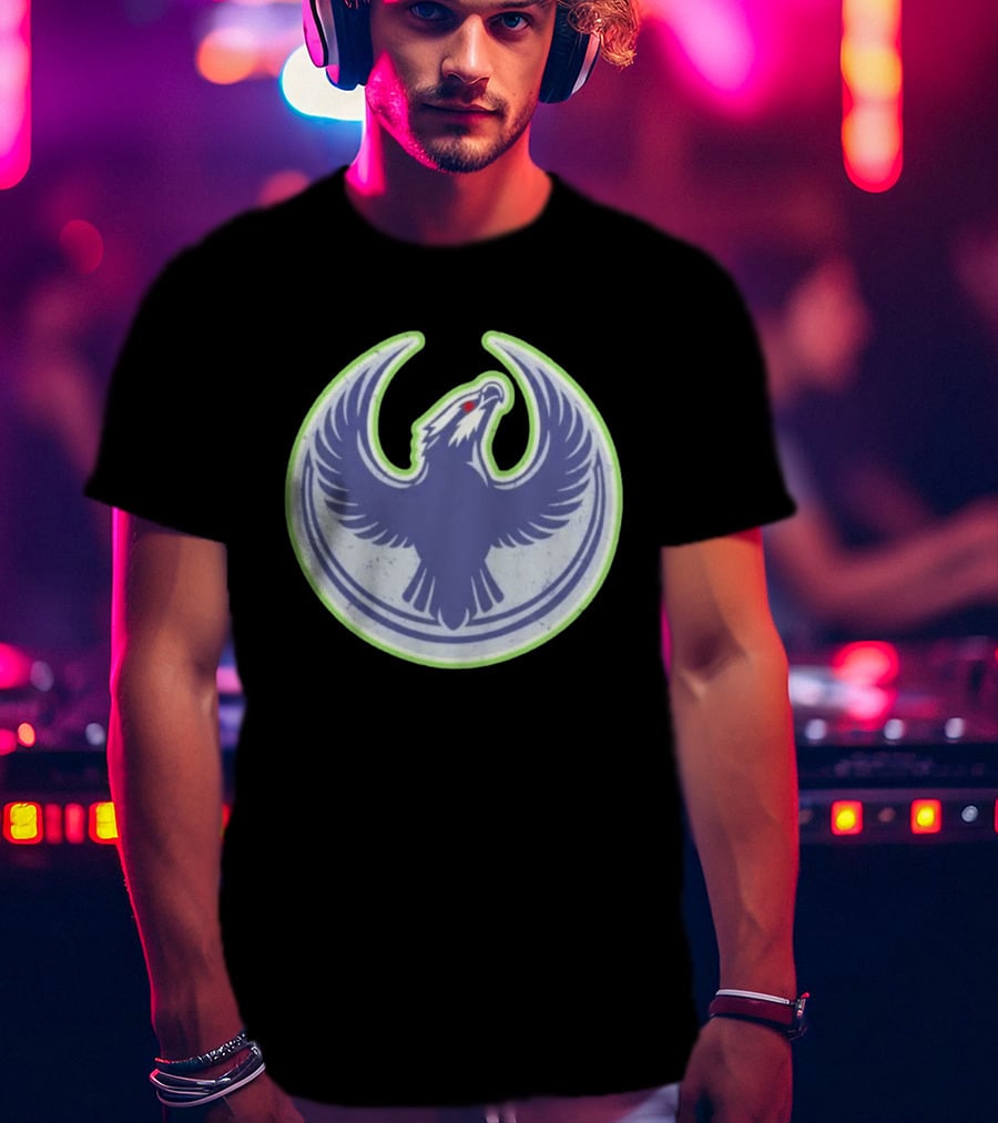 Seattle Rebel Alliance Distressed Eagle T-Shirt