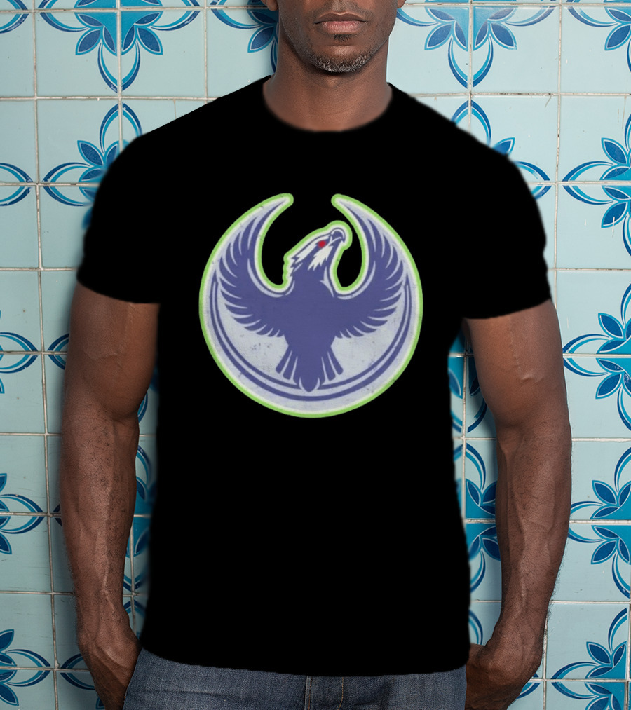 Seattle Rebel Alliance Distressed Eagle T-Shirt