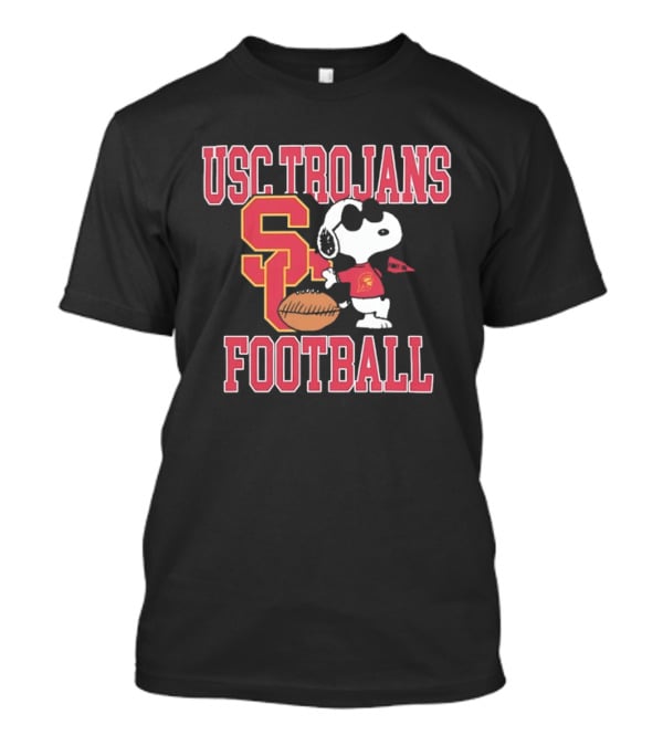 USC Trojans Snoopy Football Fight On University Of Southern California T-Shirt