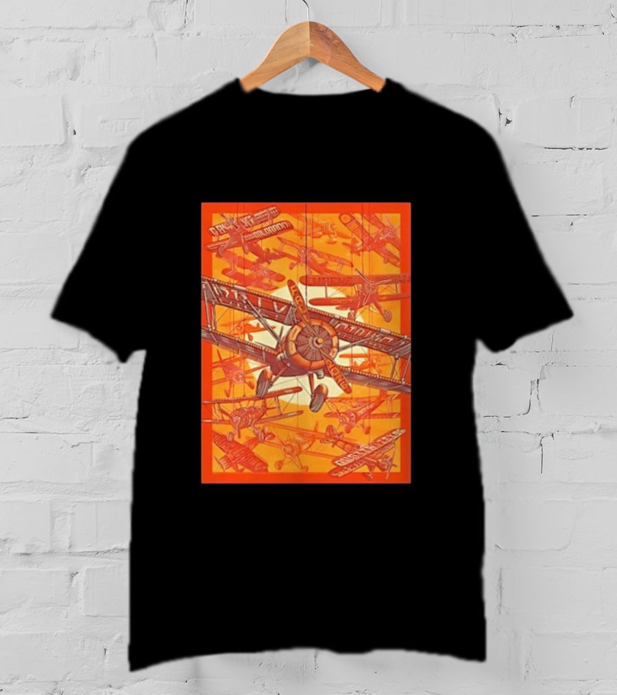 Biplane Airshow Eugene And Austin Adventure T-Shirt