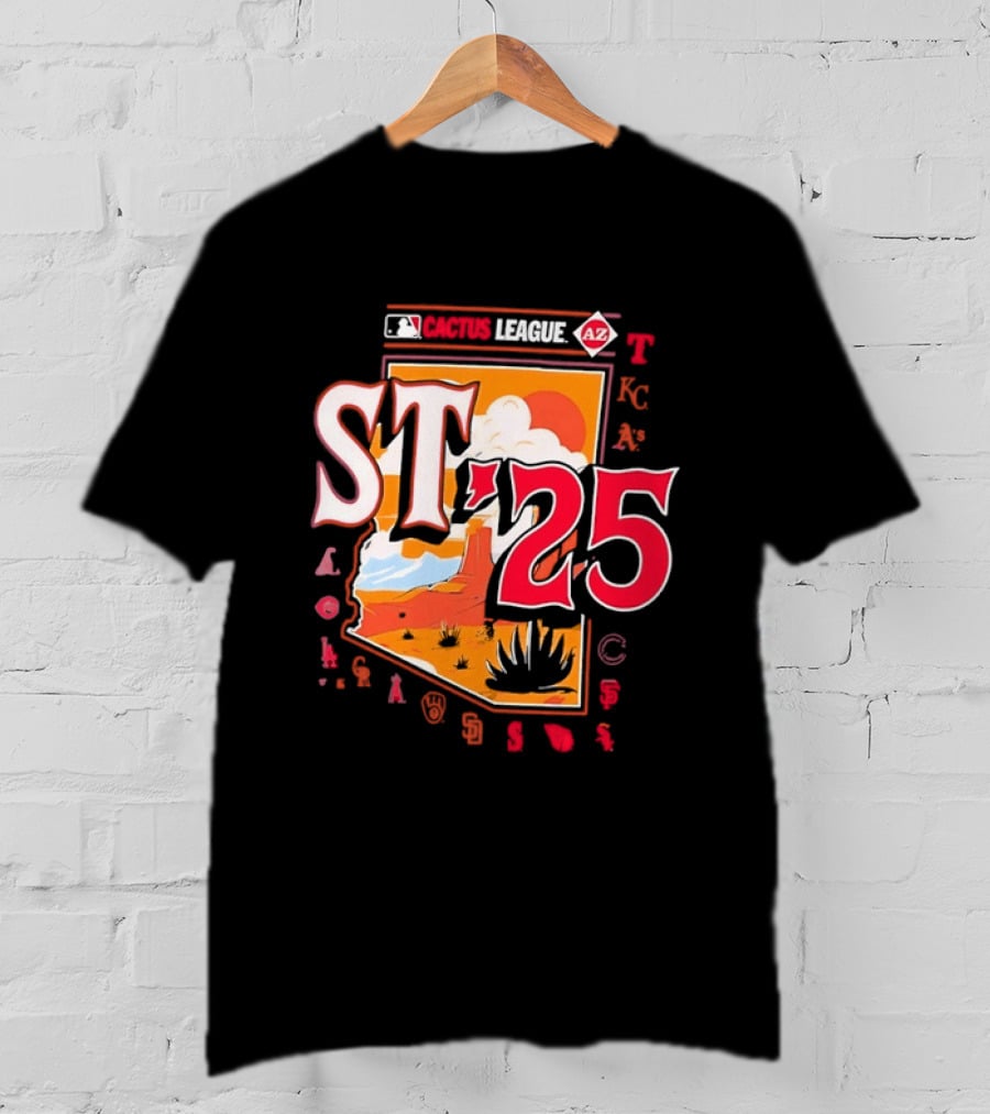 Cactus League 2025 Arizona Spring Training MLB AZ ST'25 T-Shirt