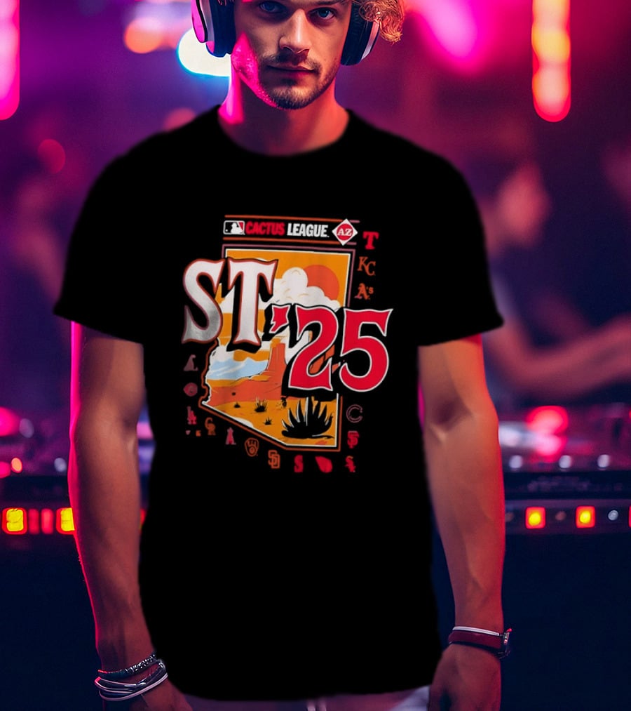 Cactus League 2025 Arizona Spring Training MLB AZ ST'25 T-Shirt