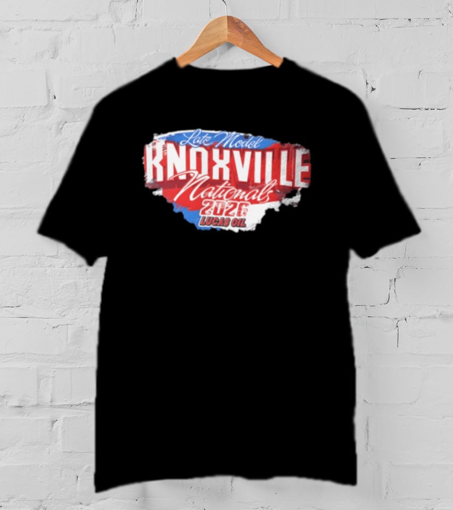Late Model Knoxville Nationals 2026 Lucas Oil Racing Event T-Shirt