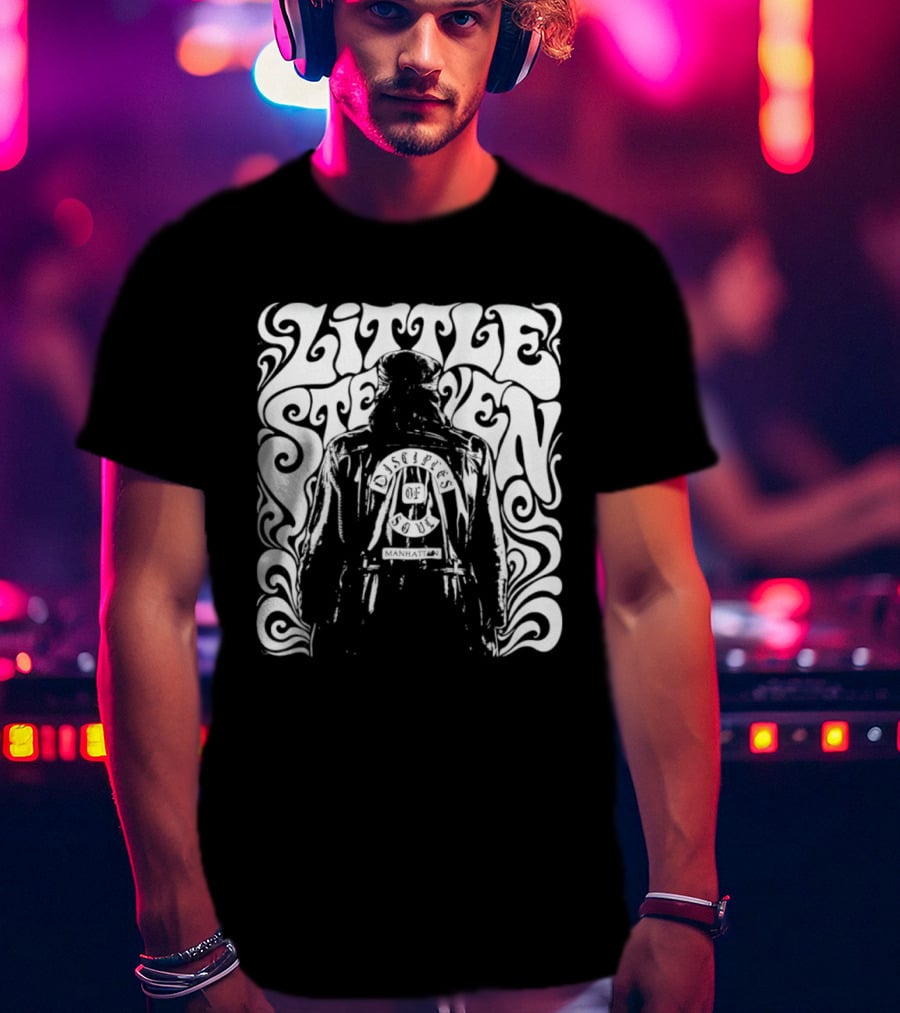Little Steven And The Disciples Of Soul Manhattan Psychedelic Swirl T-Shirt