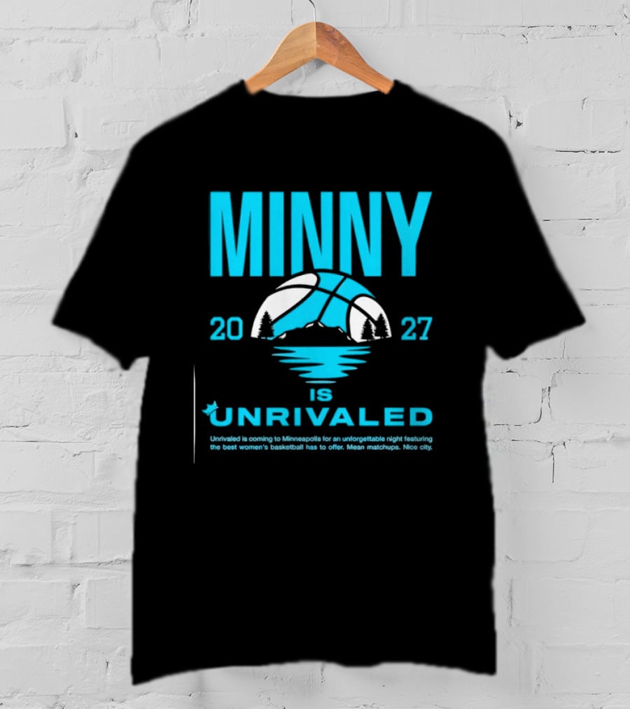 Minny 2027 Unrivaled Basketball Season 3 Bus Tour Event T-Shirt