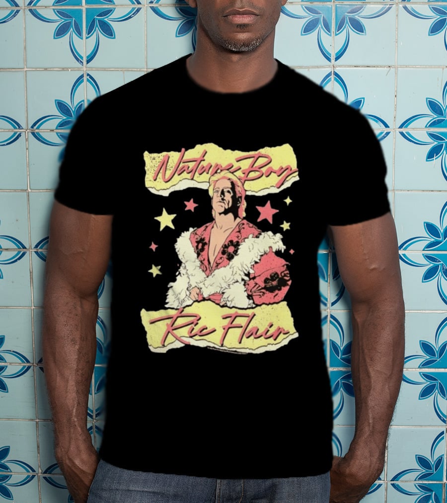Nature Boy Ric Flair Distressed Vintage Wrestling T-Shirt