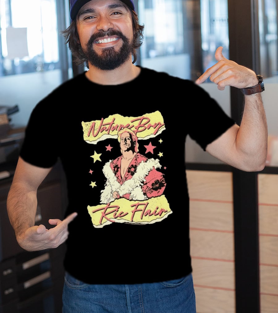 Nature Boy Ric Flair Distressed Vintage Wrestling T-Shirt