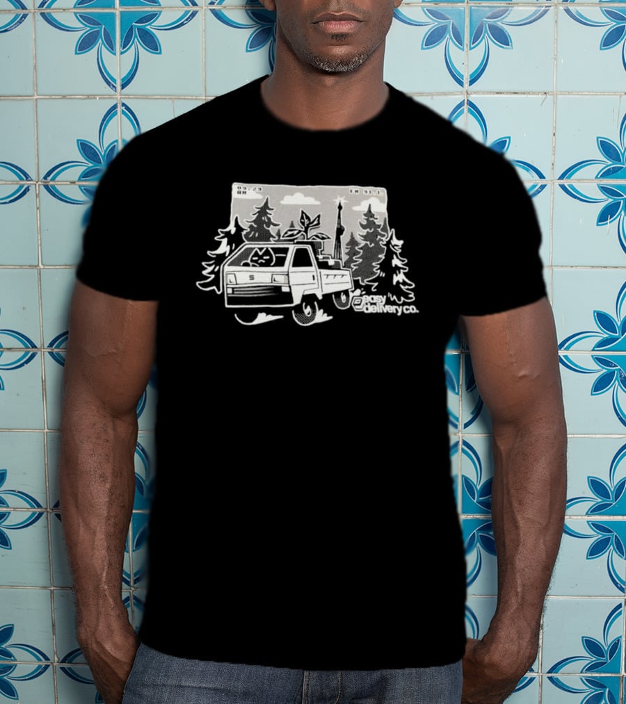 Easy Delivery Co Fangamer Gaming Truck Scene Forest Adventure T-Shirt