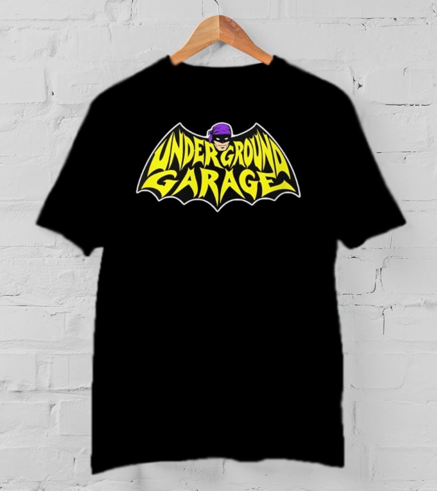 Underground Garage Superhero Bat Comic Masked Hero T-Shirt