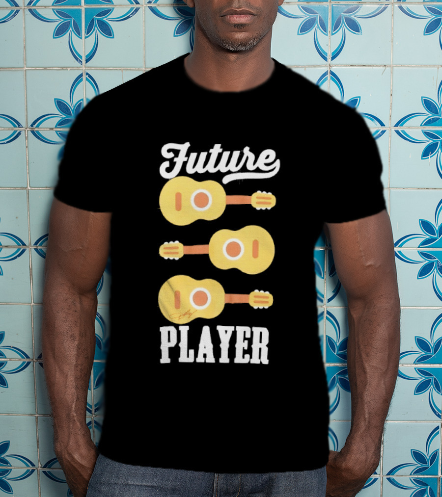 Future Dolly Guitar Music Player T-Shirt