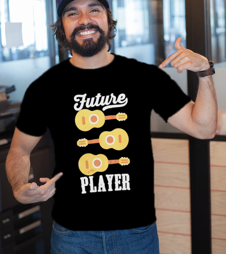 Future Dolly Guitar Music Player T-Shirt