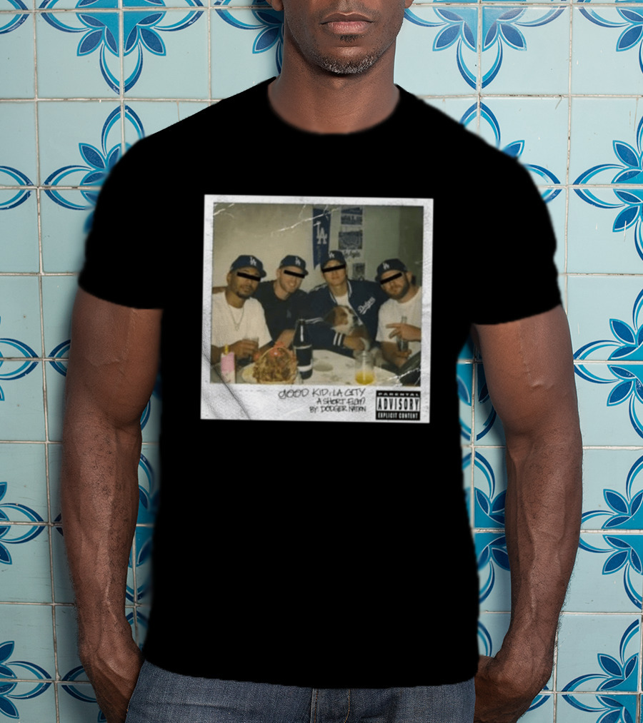 Good Kid La City A Short Film By Dodger Nation La Dodgers Baseball Team T-Shirt