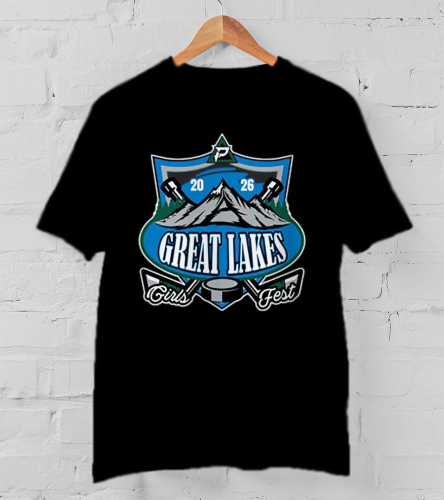 PIP Great Lakes Girls Fest 2026 Hockey Tournament Series T-Shirt