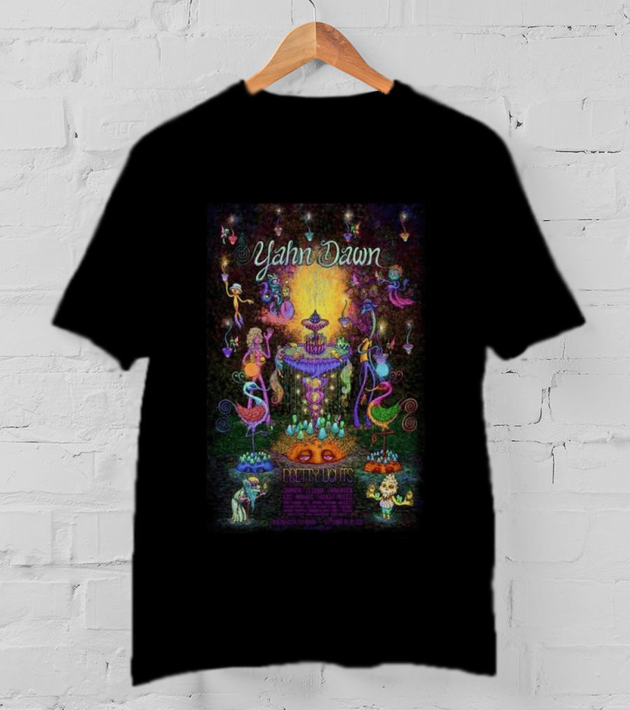 Pretty Lights Yahn Dawn 09.18.2026 Limited Festival Buena Vista Colorado Psychedelic Artistry T-Shirt