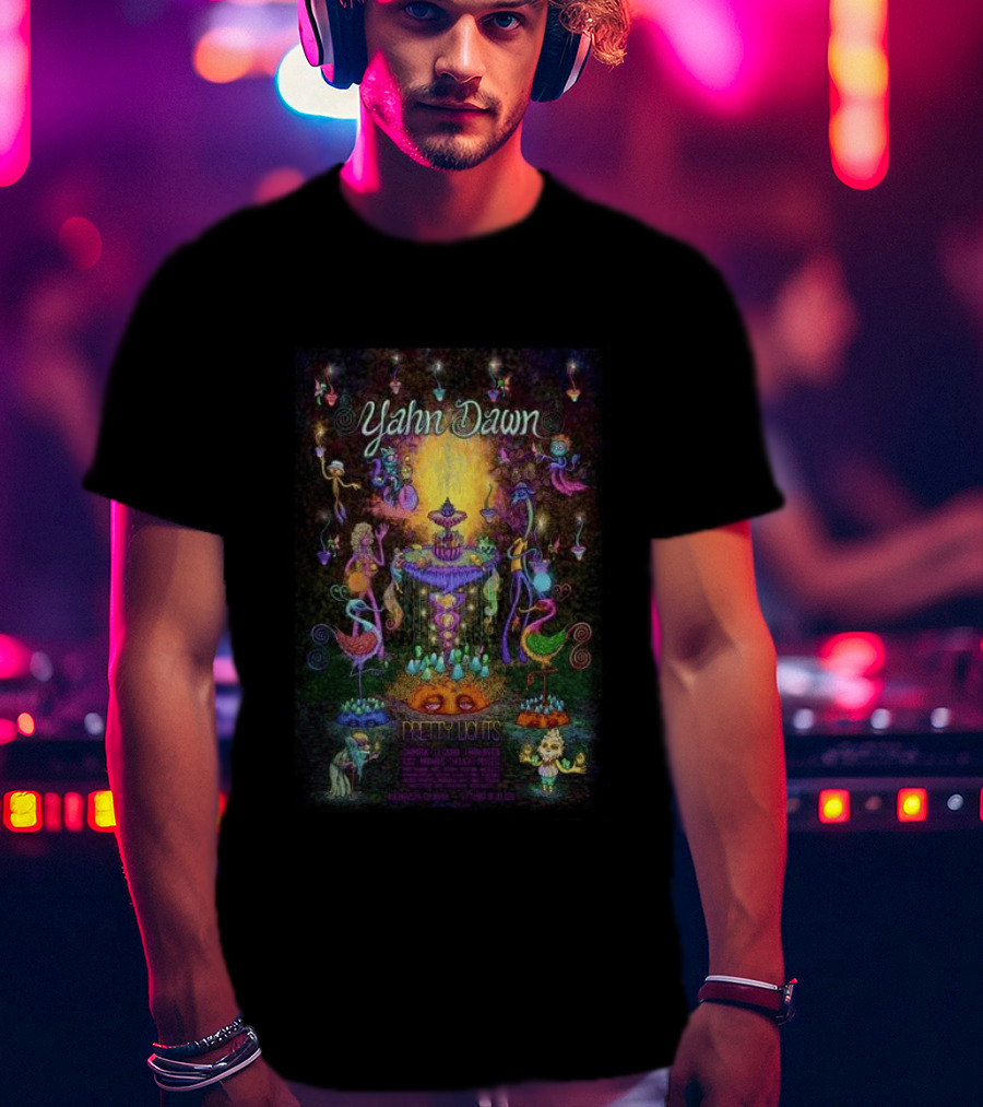 Pretty Lights Yahn Dawn 09.18.2026 Limited Festival Buena Vista Colorado Psychedelic Artistry T-Shirt