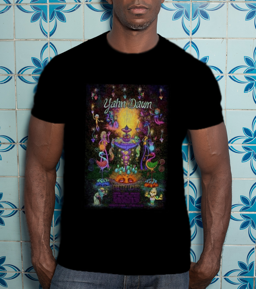 Pretty Lights Yahn Dawn 09.18.2026 Limited Festival Buena Vista Colorado Psychedelic Artistry T-Shirt