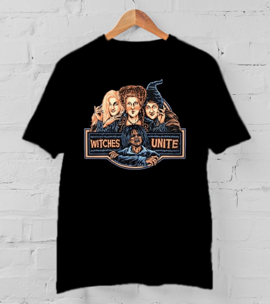 Witches Unite Sanderson Sisters Halloween Hocus Pocus T-Shirt