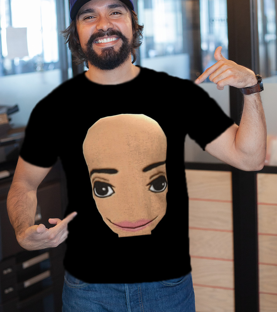Roblox Winning Smile Face T-Shirt