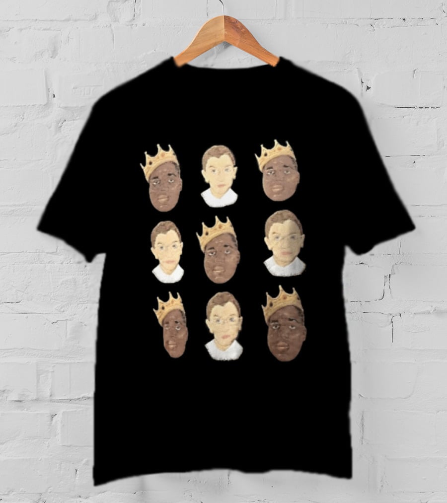 Ruth Bader Ginsburg Biggie Crown Notorious BIG T-Shirt