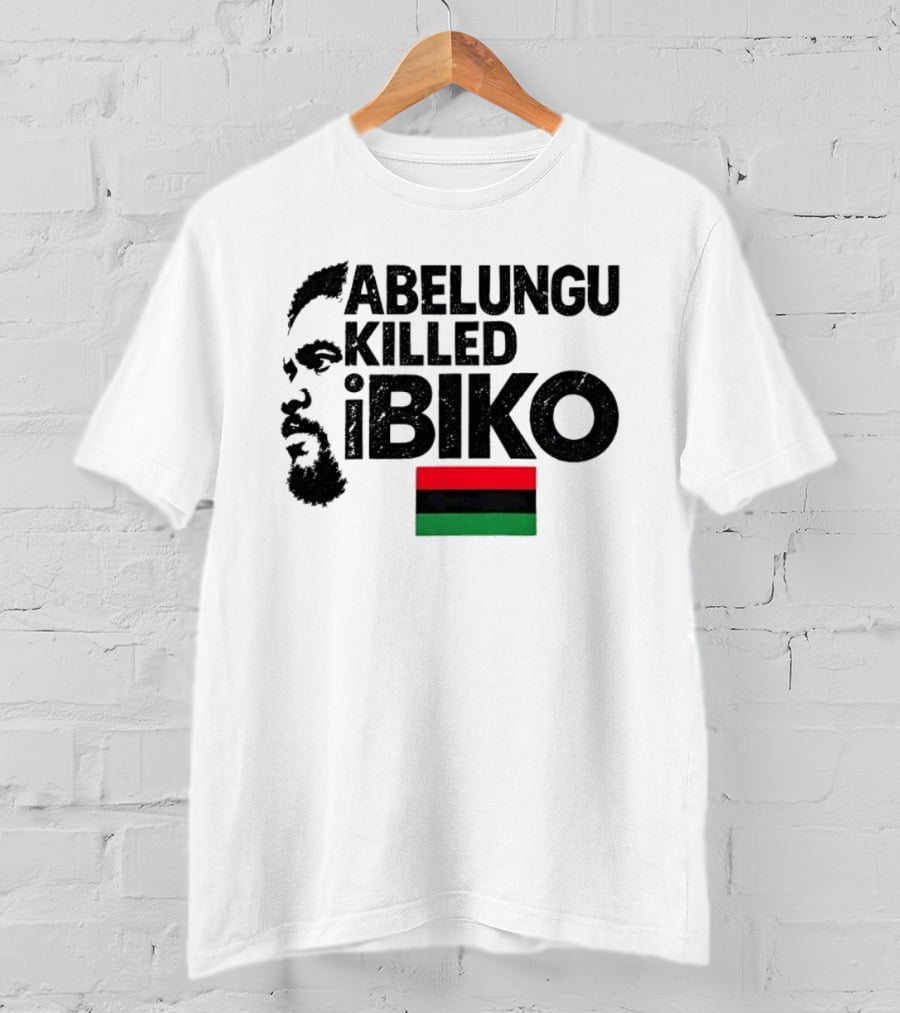 Abelungu Killed Biko Steve Biko Anti Apartheid Activist Flag T-Shirt