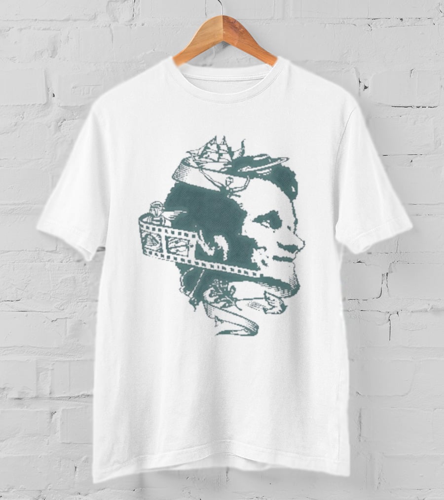 Abraham Lincoln Nautical Film Reel Image T-Shirt