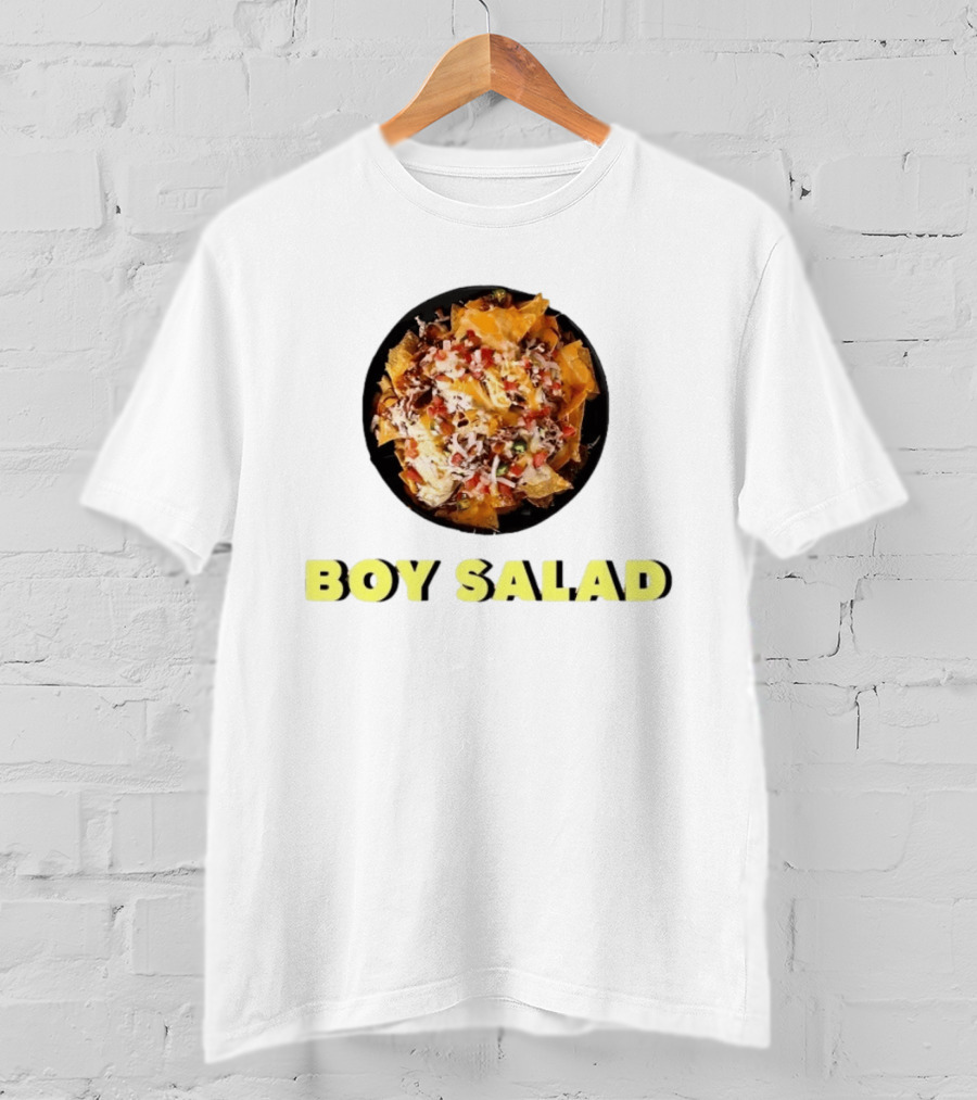 Boy Salad Nachos Snack Meme Food T-Shirt