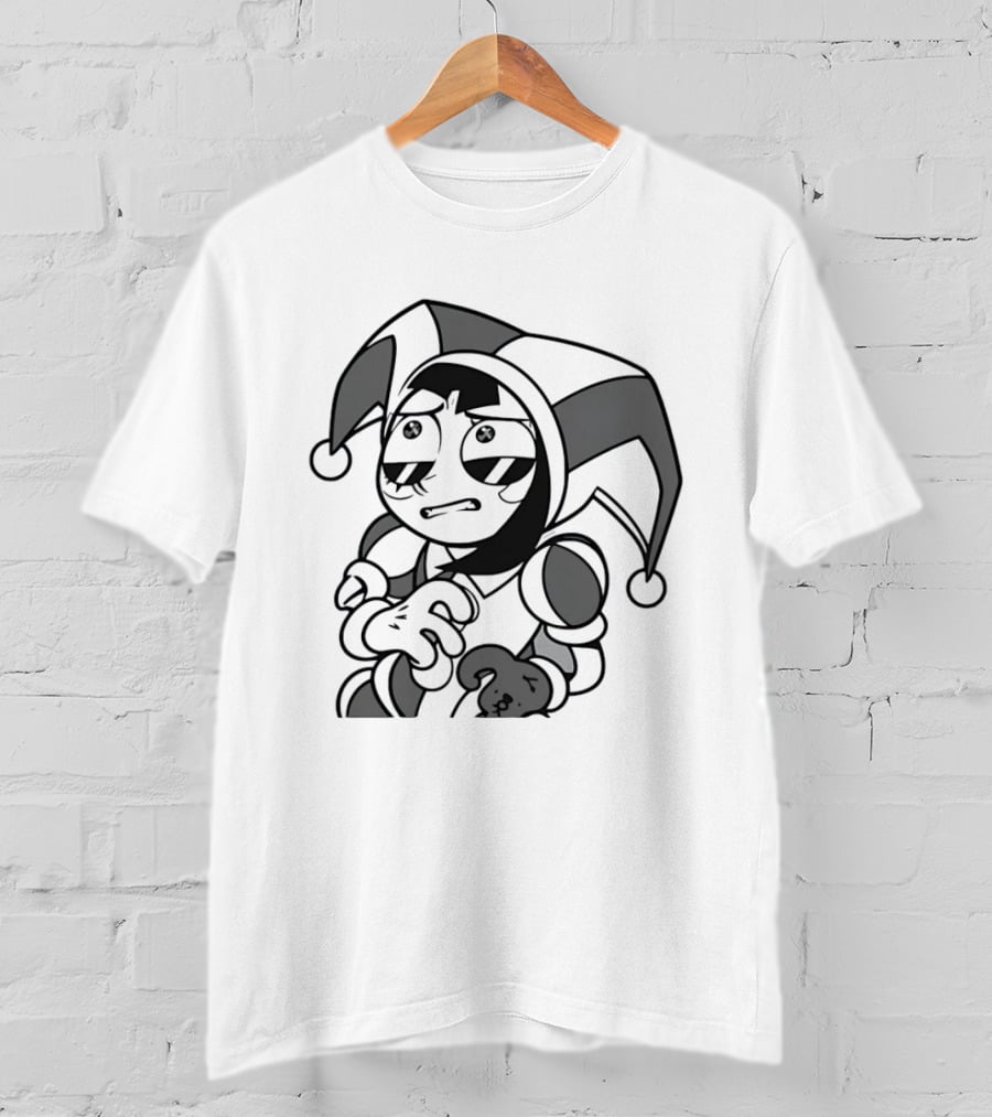 Jester Indie Animation Character Glitch Productions T-Shirt