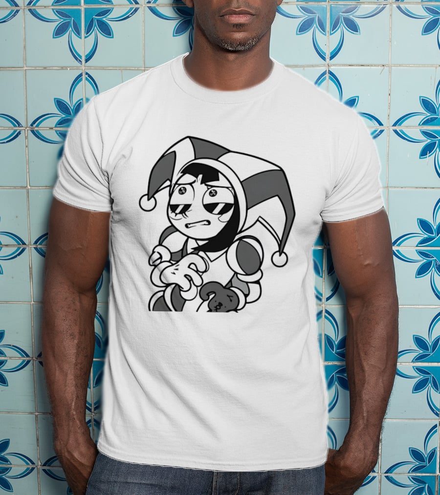 Jester Indie Animation Character Glitch Productions T-Shirt