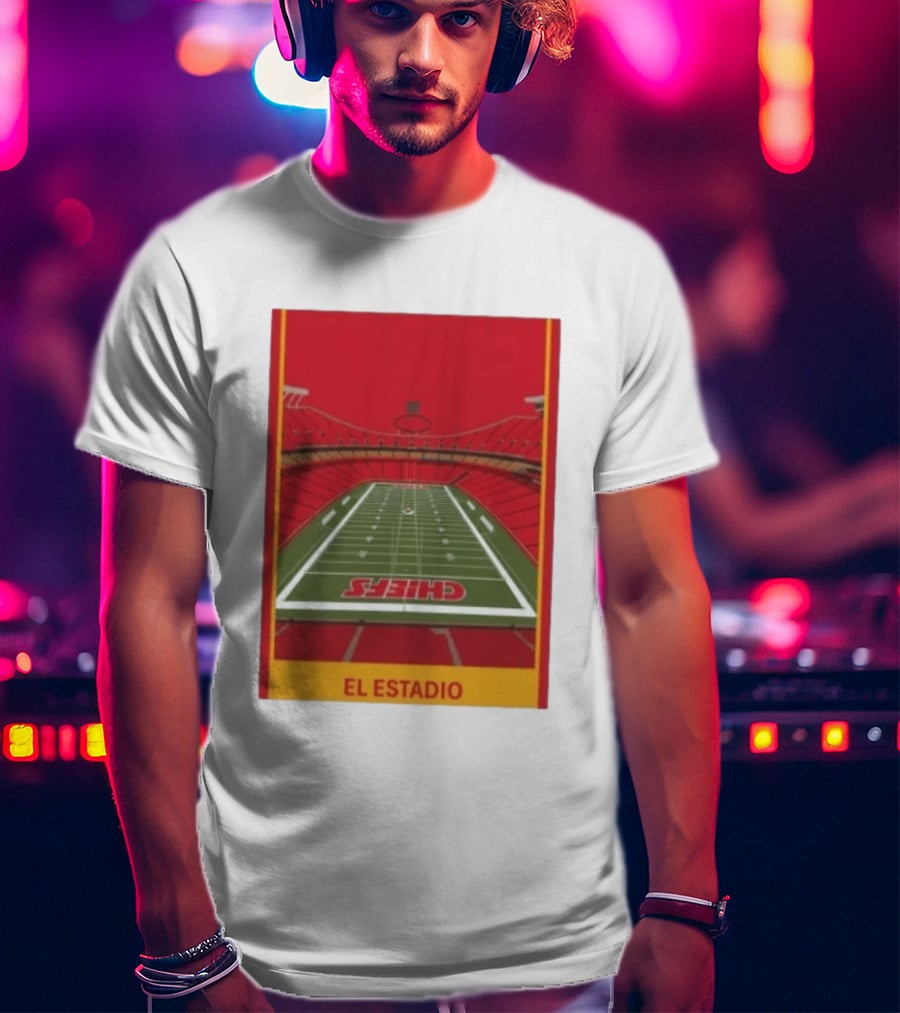 Kansas City Chiefs El Estadio Stadium Chiefs Field T-Shirt