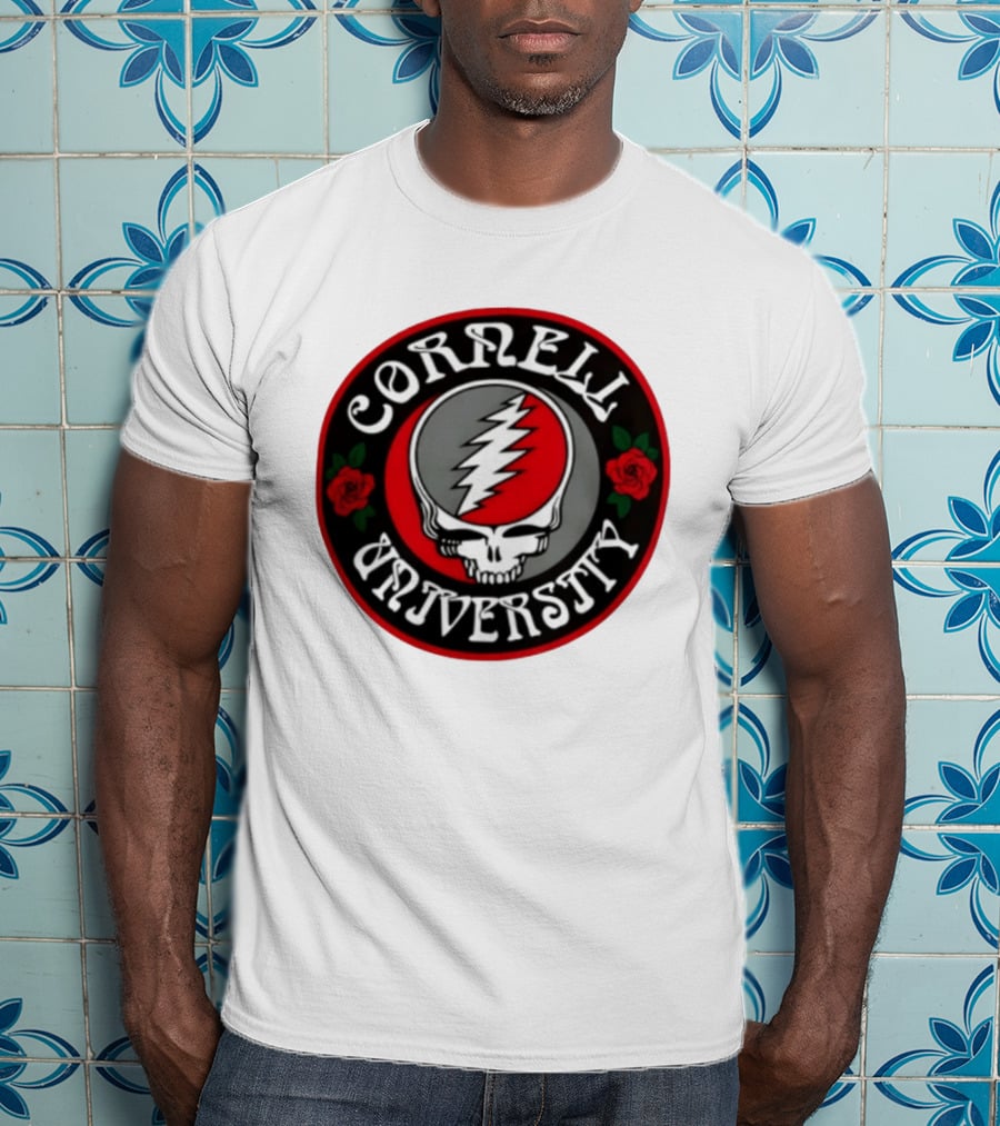 Cornell University Grateful Dead Steal Your Face Roses 2026 T-Shirt