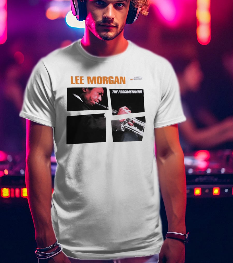 Lee Morgan The Procrastinator Blue Note T-Shirt