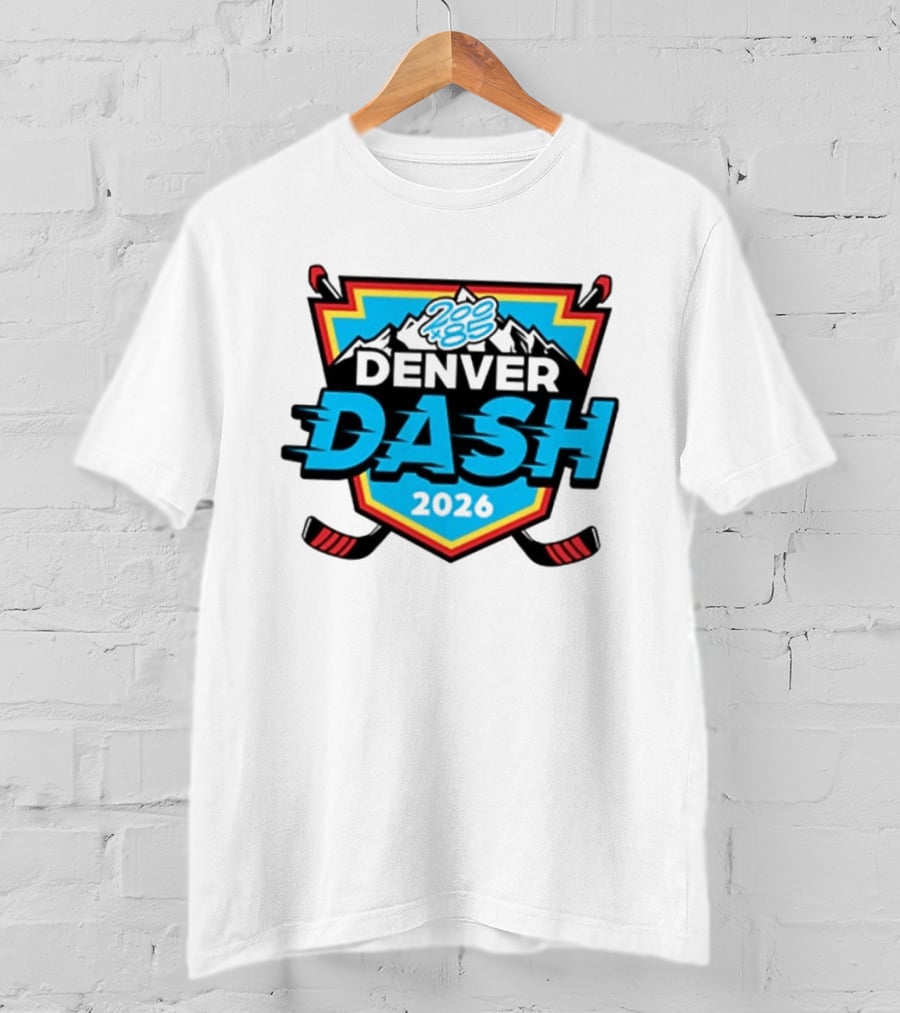 Denver Dash 2026 200×85 Tournament Series Hockey Event T-Shirt