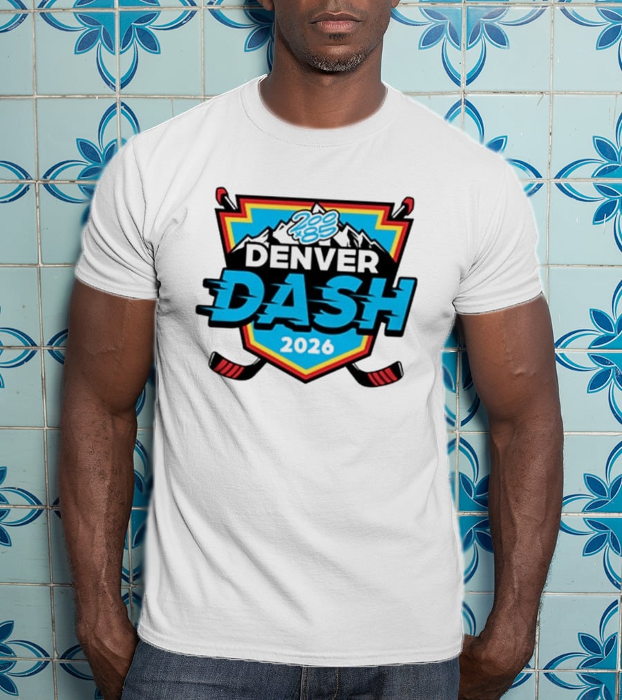 Denver Dash 2026 200×85 Tournament Series Hockey Event T-Shirt