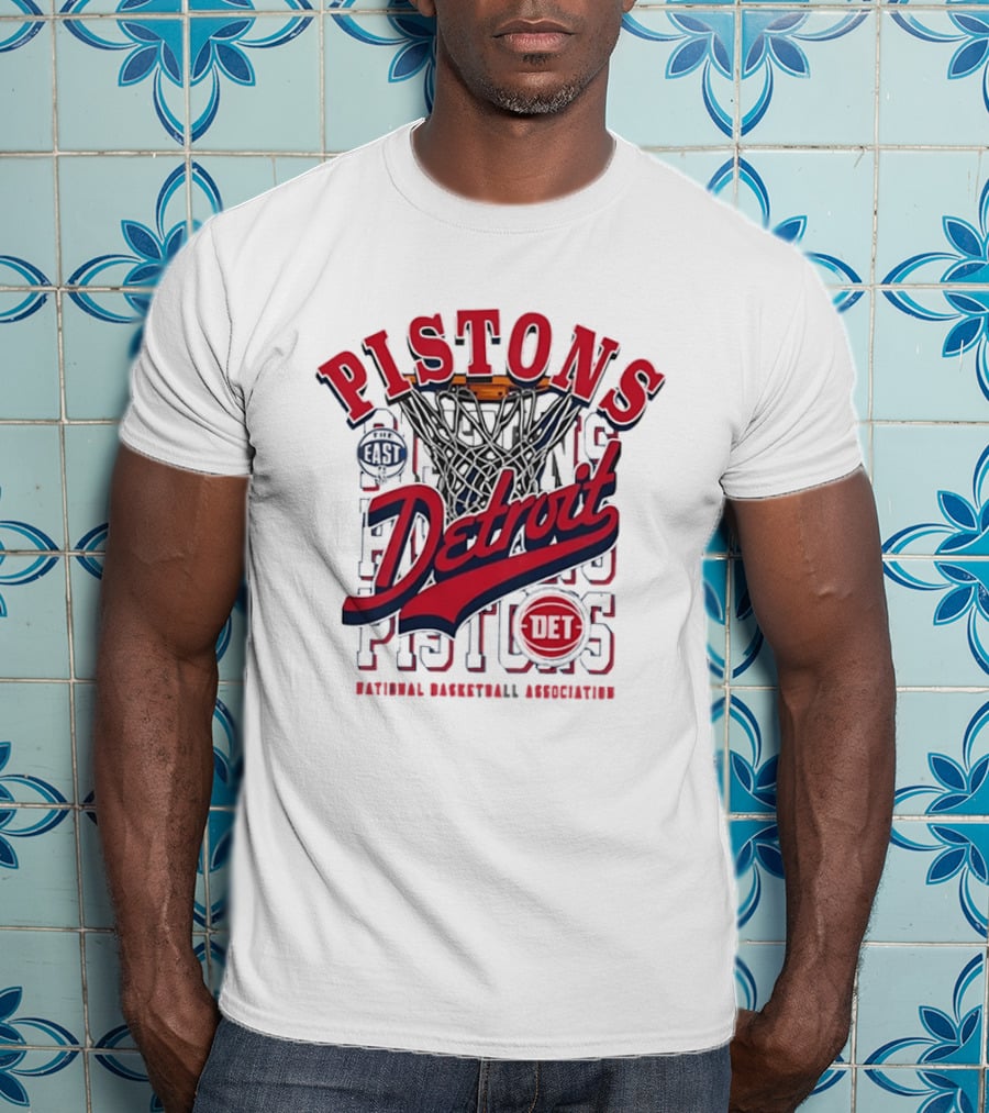 Detroit Pistons The East National Basketball Association Basketball T-Shirt