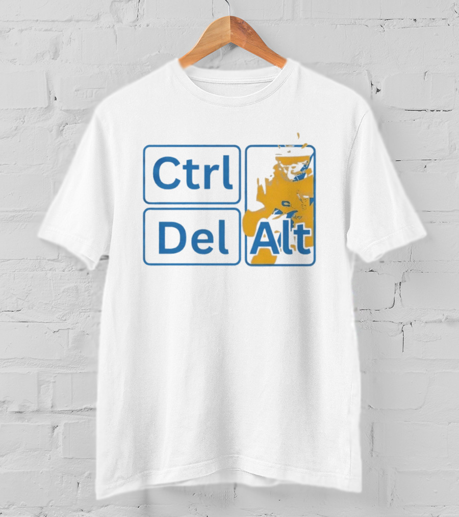 Los Angeles Football Ctrl Del Alt Gaming Keyboard Sports T-Shirt