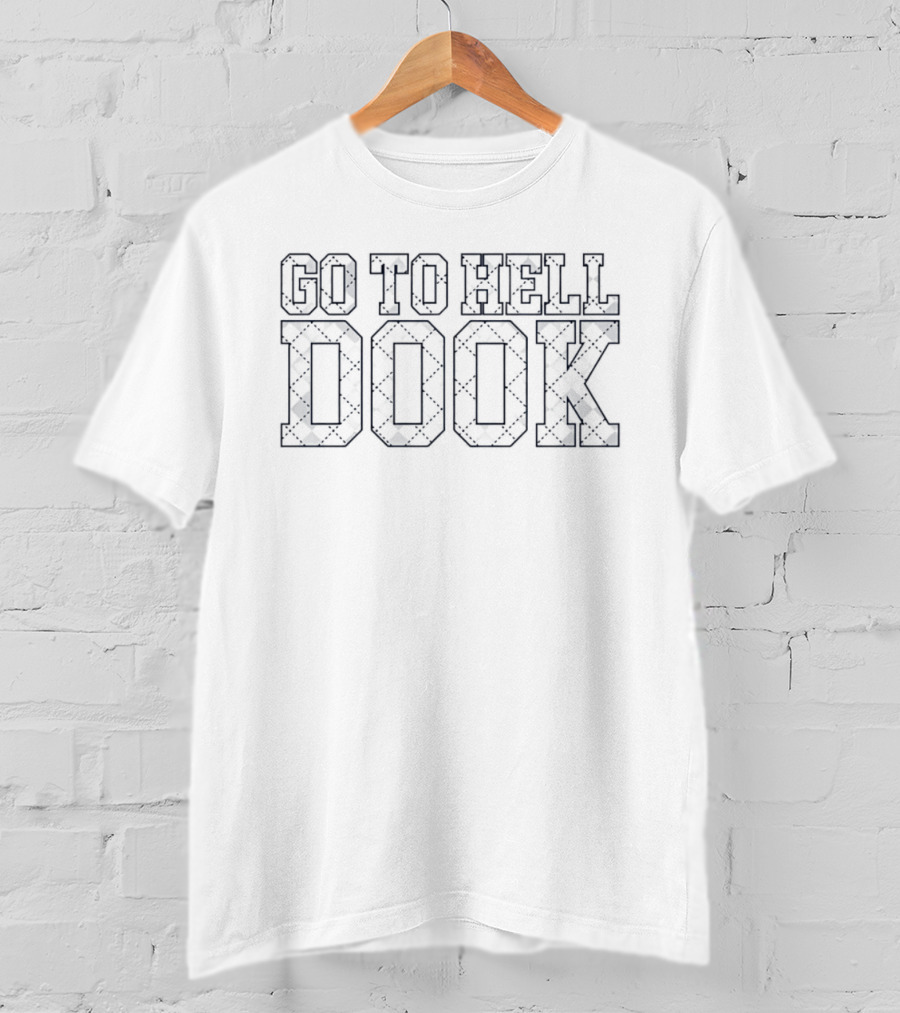 Go To Hell Dook Duke Blue Devils Basketball Rivalry T-Shirt