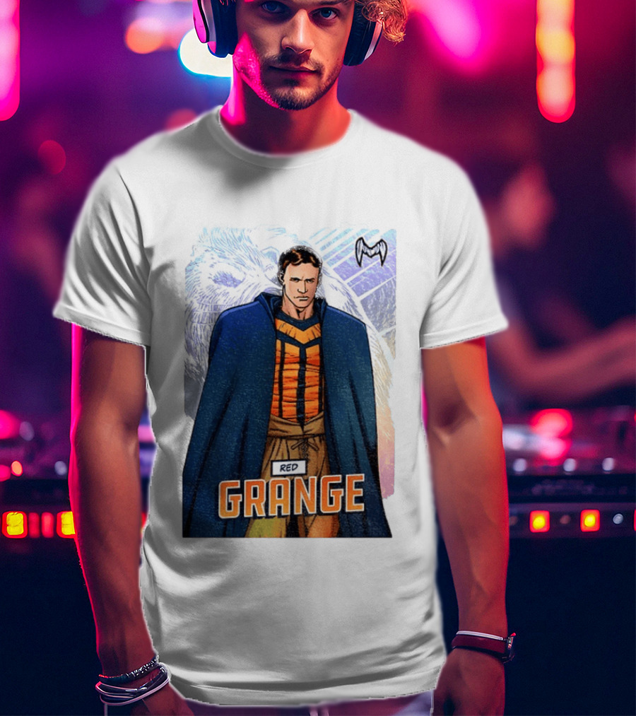 Harold Grange Red Grange Chicago Football Icon Legend T-Shirt