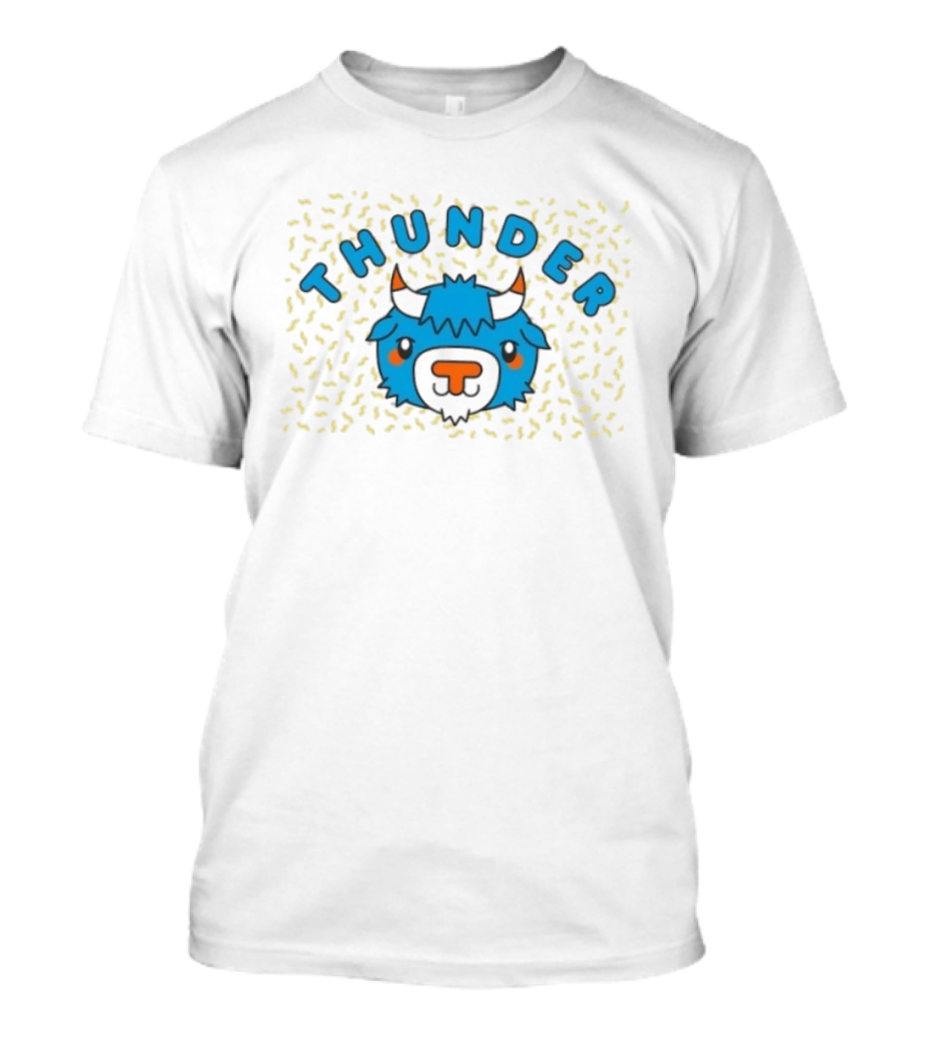 Oklahoma City Thunder Cartoon Rumble The Bison T-Shirt