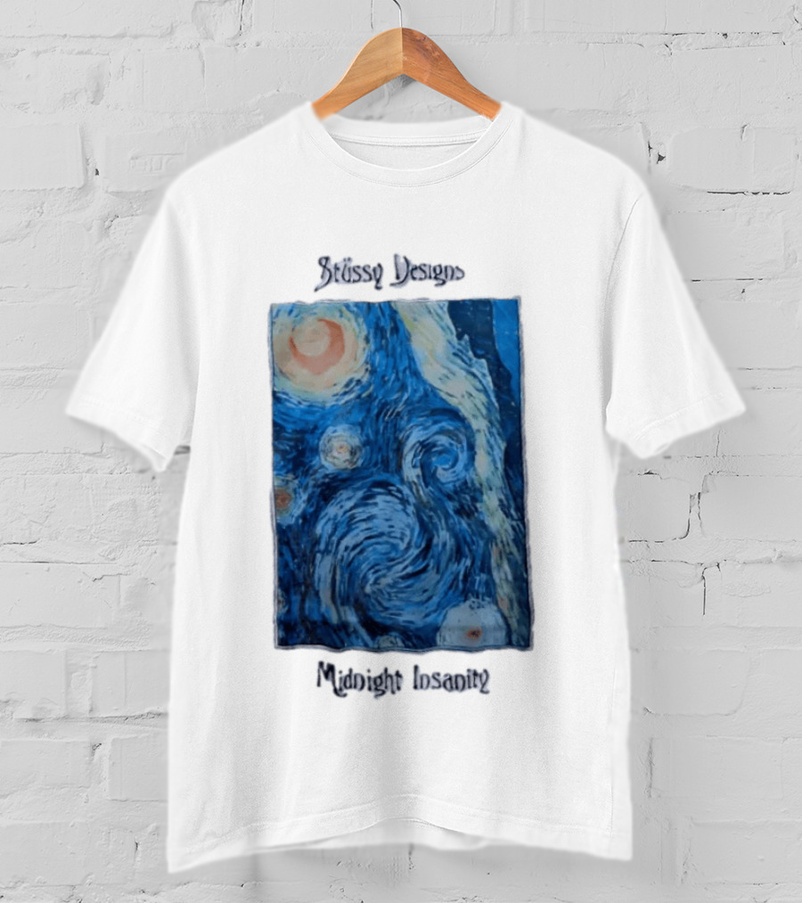 Stüssy Midnight Insanity The Starry Night T-Shirt