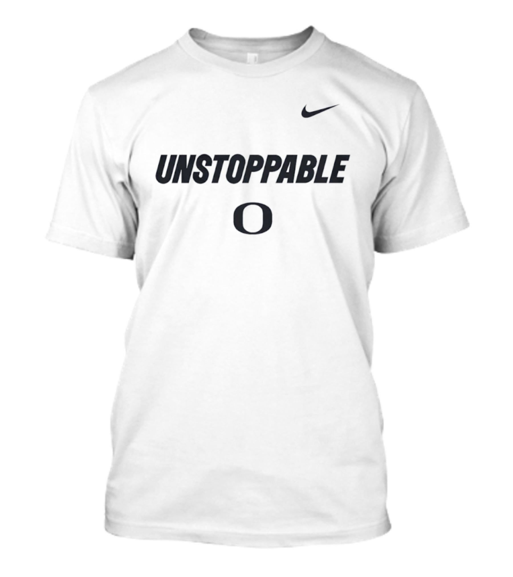 Unstoppable Nike Oregon Ducks O Football T-Shirt