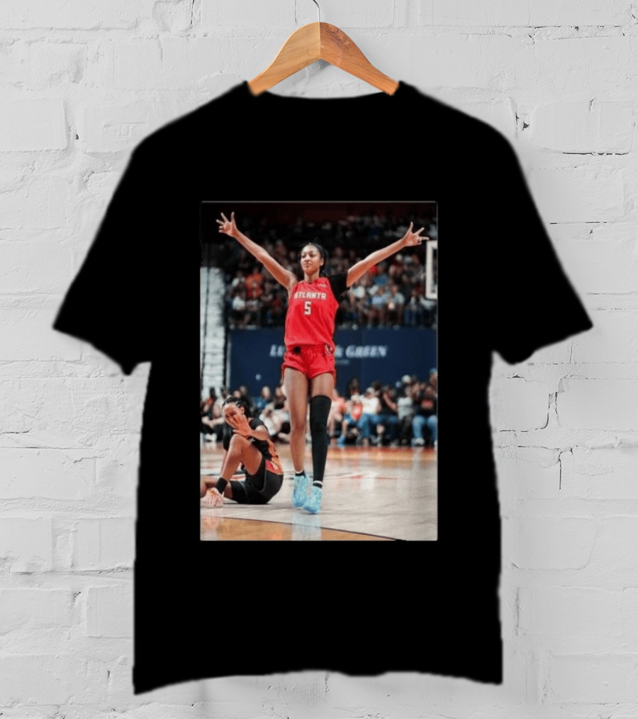 Angel Reese Celebrates 30th Double Double With 30 Points For Atlanta In Iconic Moment T-Shirt