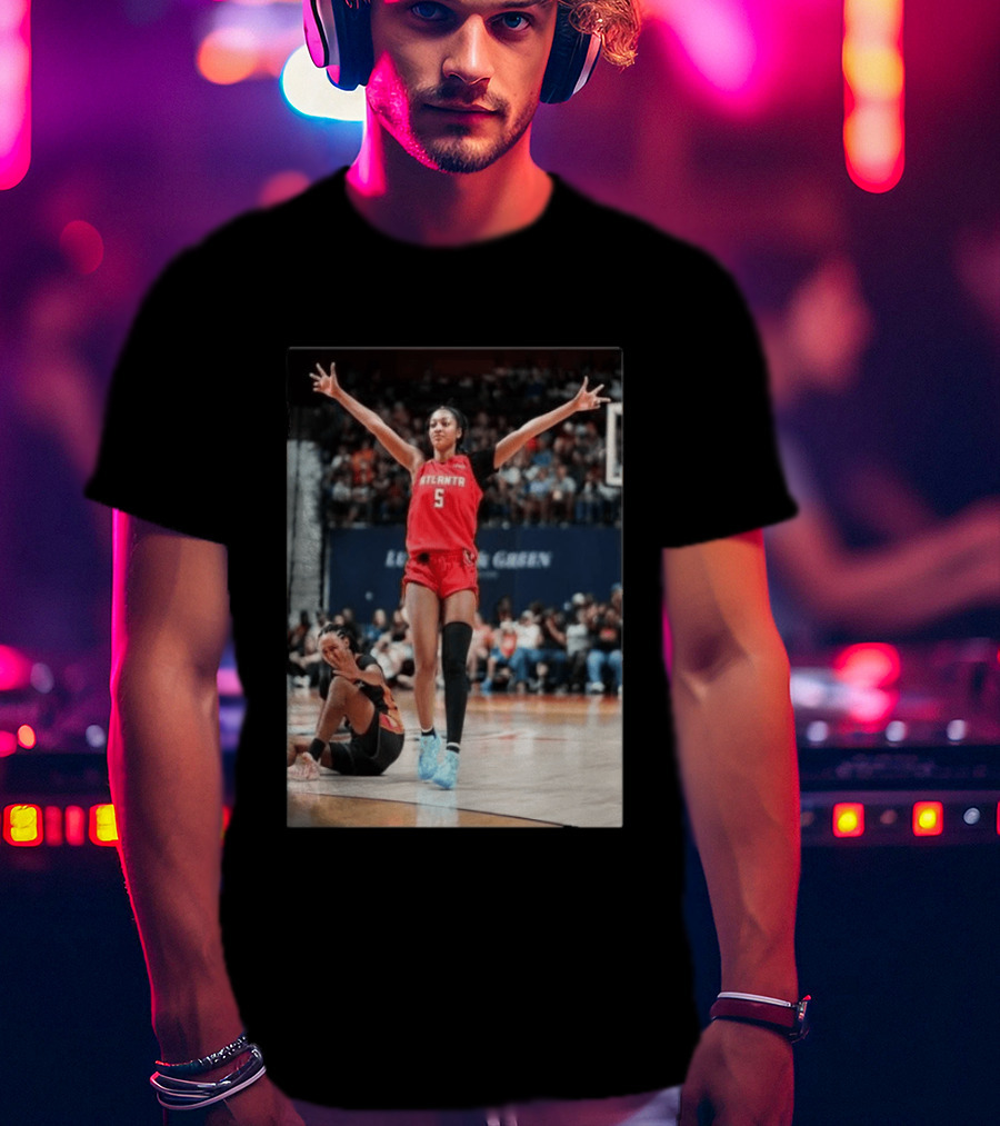 Angel Reese Celebrates 30th Double Double With 30 Points For Atlanta In Iconic Moment T-Shirt