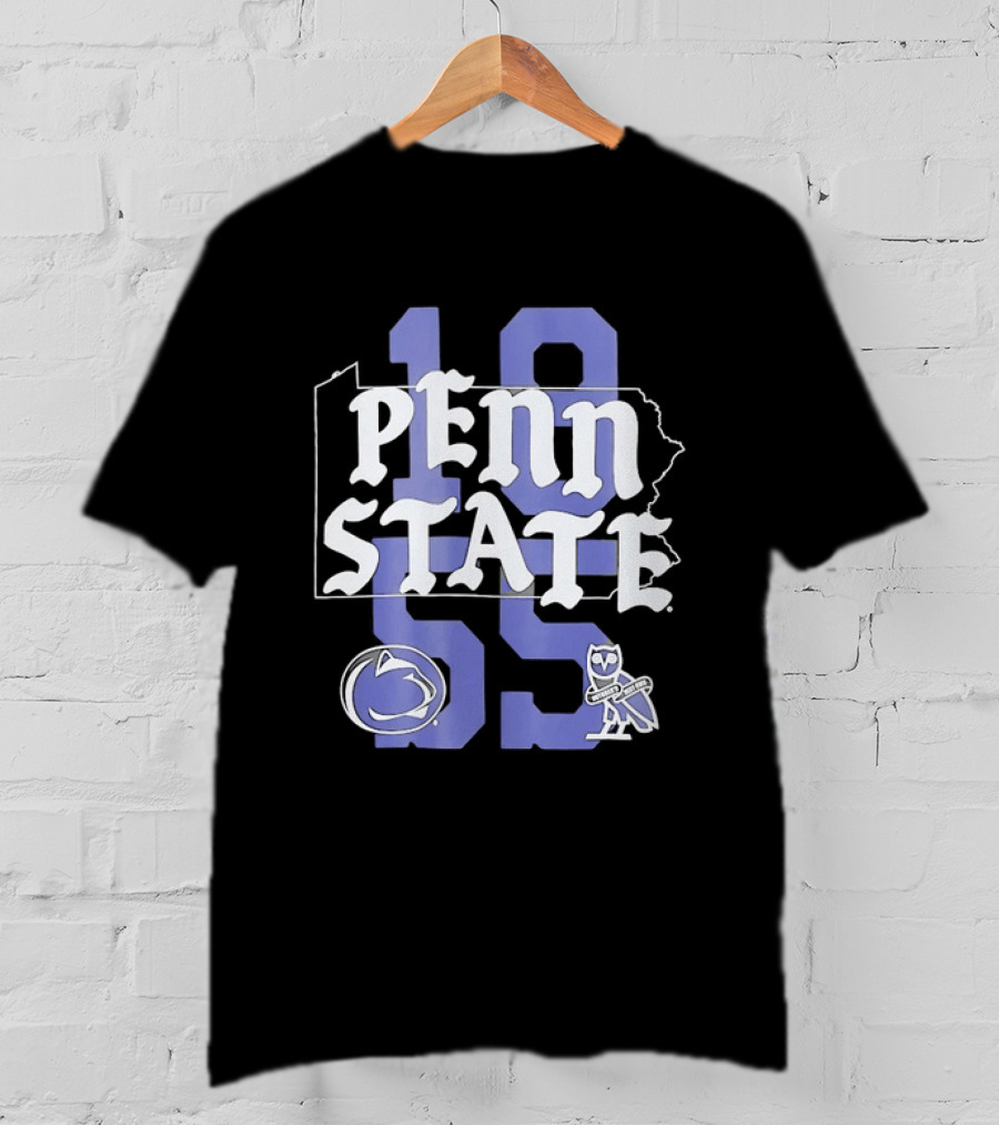 Penn State Nittany Lions 1855 OVO October's Very Own Owl T-Shirt